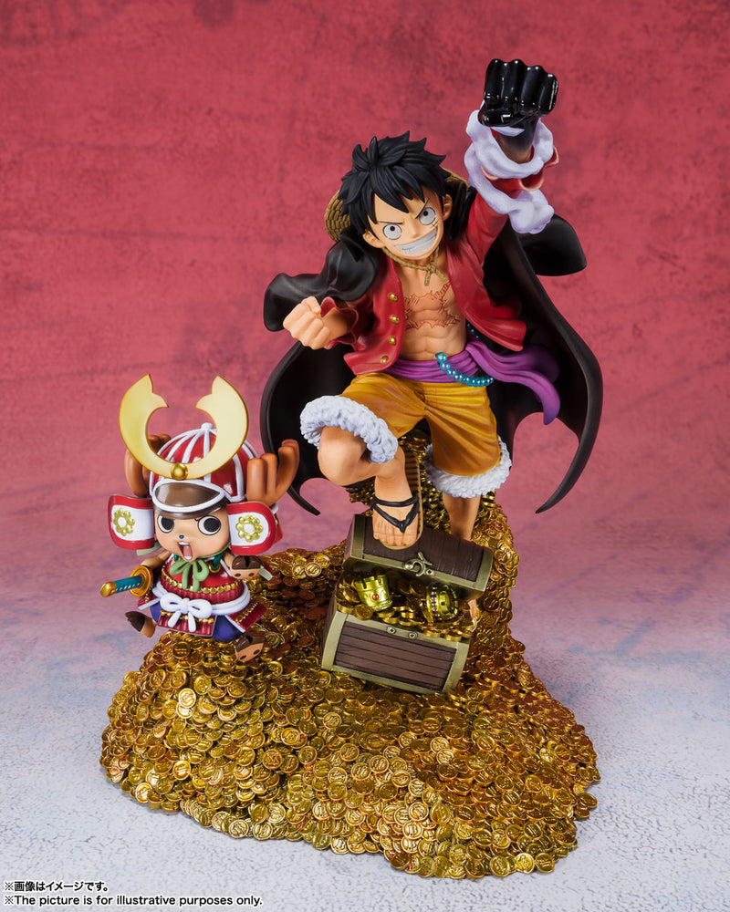 One Piece Bandai Figuarts Zero Monkey D. Luffy -WT100 Anniversary Eichiro Oda Original Illustration 100 Views of Pirates-(JP)