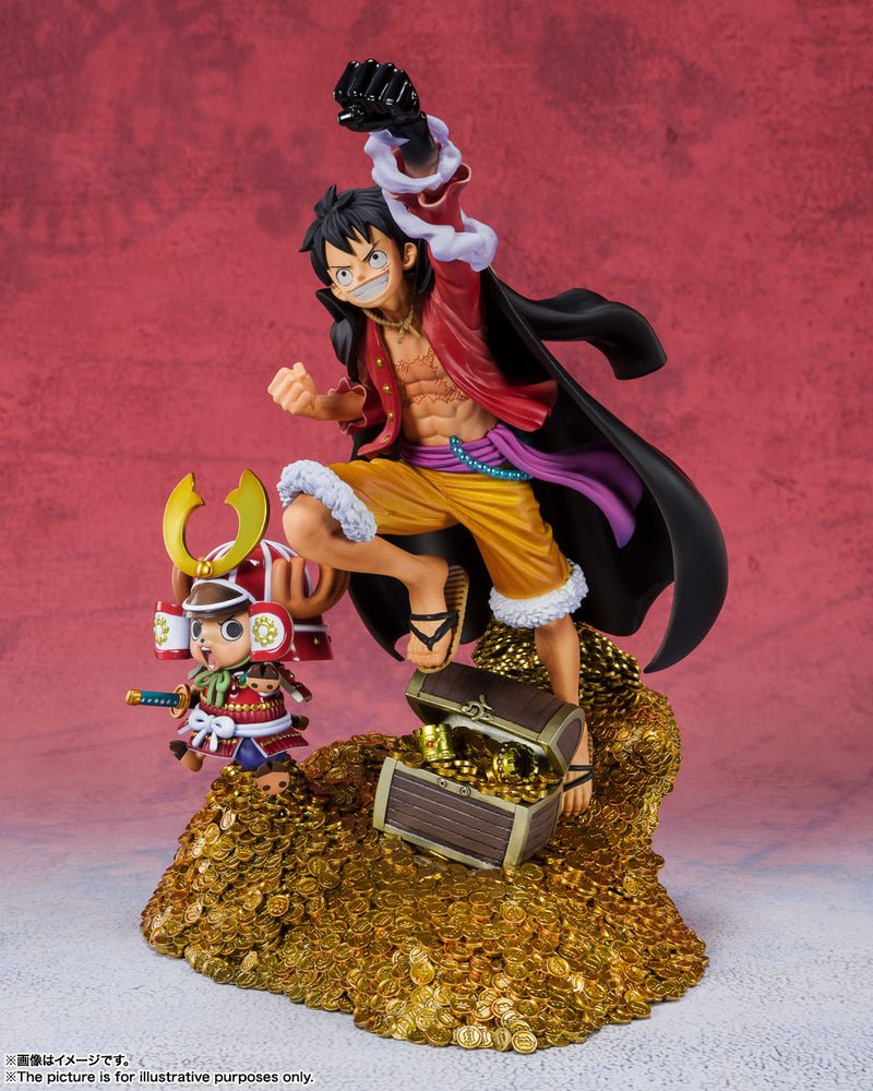 One Piece Bandai Figuarts Zero Monkey D. Luffy -WT100 Anniversary Eichiro Oda Original Illustration 100 Views of Pirates-(JP)