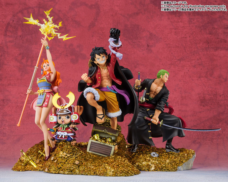 One Piece Bandai Figuarts Zero Monkey D. Luffy -WT100 Anniversary Eichiro Oda Original Illustration 100 Views of Pirates-(JP)