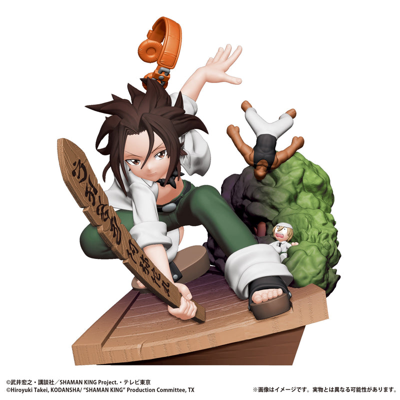 Shaman King MEGAHOUSE Petitrama Series  Over Soul (Box Set of 4)