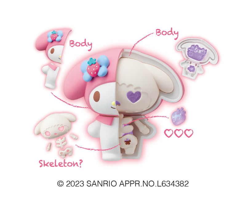 Sanrio Characters MEGAHOUSE KAITAI FANTASY Fancy Purple(JP)(Box of 4)