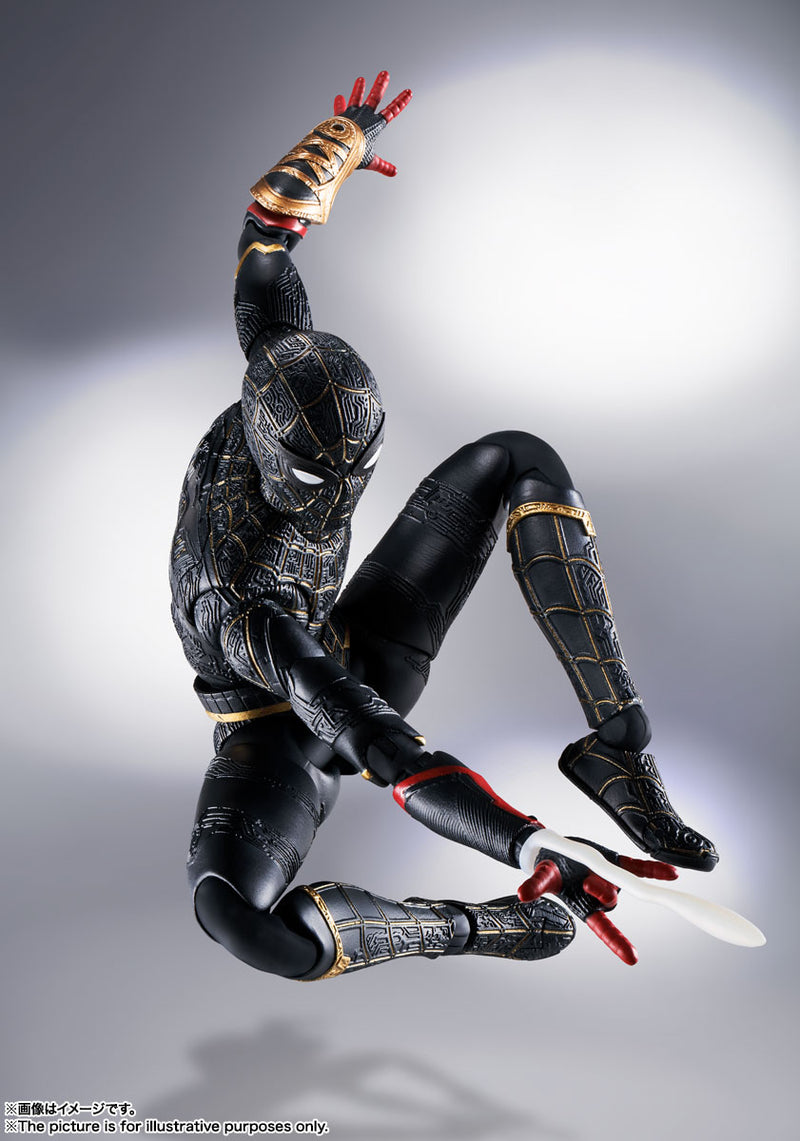 Spider-Man: No Way Home Bandai S.H.Figuarts Spider-Man Black & Gold Suit