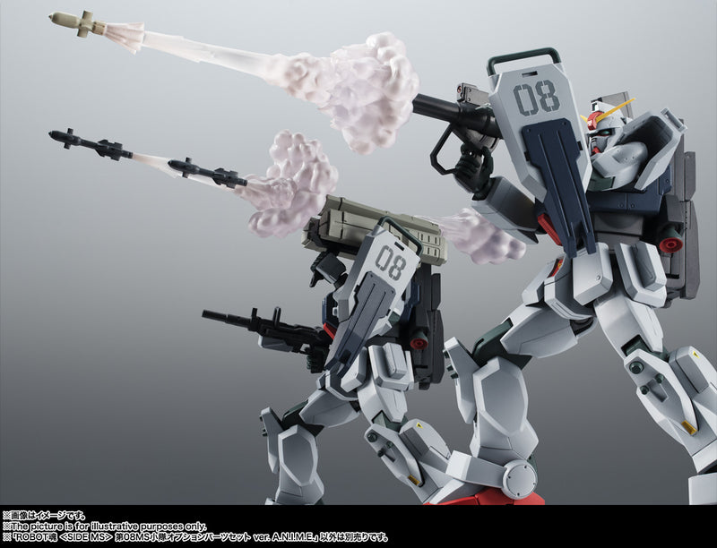 Mobile Suit Gundam The 08th MS Team Bandai Robot Spirits Side MS 08th MS Squadron Optional Parts Set Ver. A.N.I.M.E.