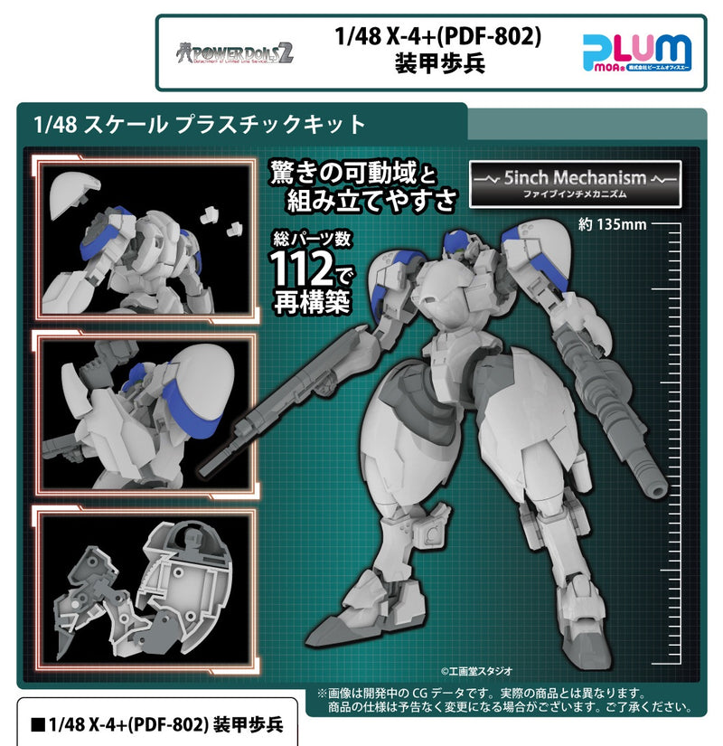 POWERDoLLS2 PLUM 1/48 X-4+(PDF-802)PLD