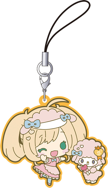 The Idolmaster Cinderella Girls Movic Rubber Strap Collection Sanrio Characters C(1 Random)