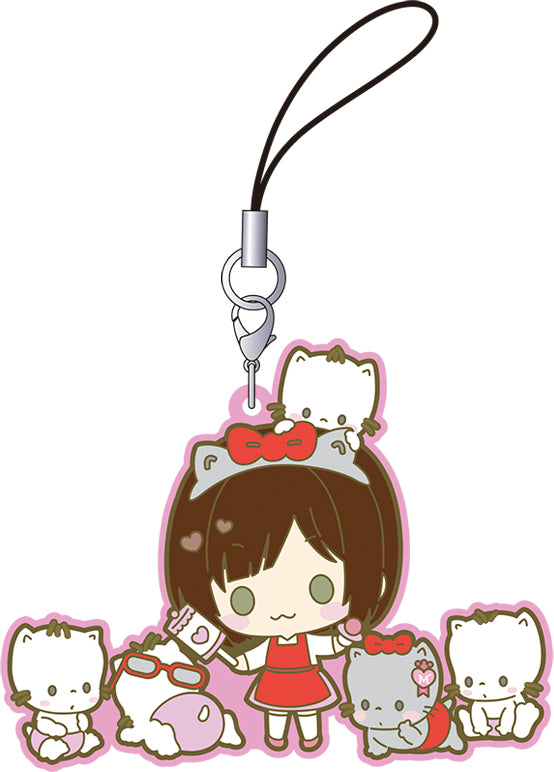 The Idolmaster Cinderella Girls Movic Rubber Strap Collection Sanrio Characters C(1 Random)