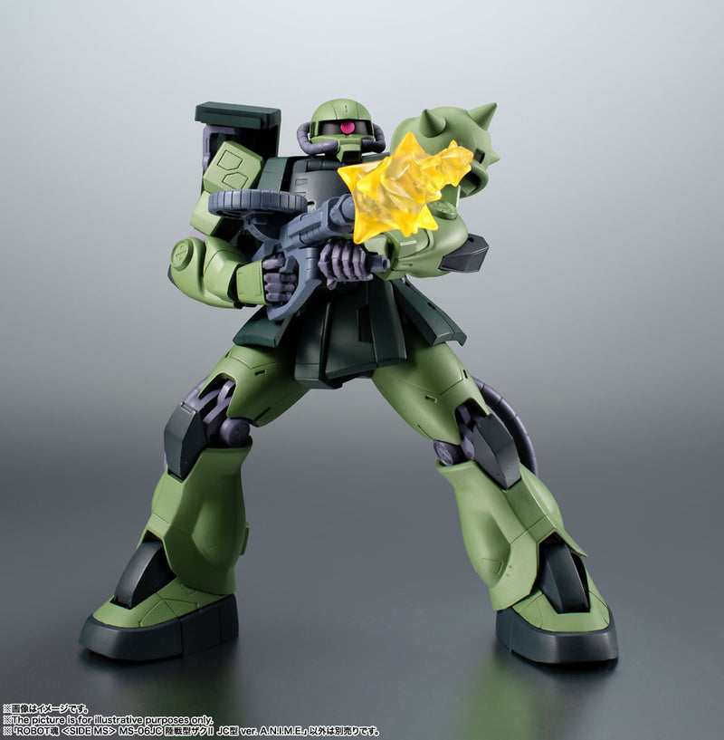 Gundam Mobile Suit The 08th MS Team Bandai Robot Spirits MS-06JC Land Battle ZAKU II JC Type Ver. A.N.I.M.E.