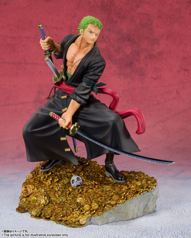 One Piece Bandai Figuarts Zero Roronoa Zoro -WT100 Anniversary Eichiro Oda Original Illustration 100 Views of Pirates-(JP)