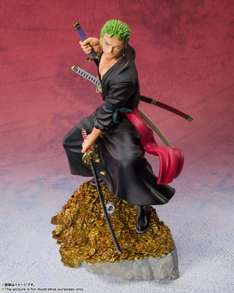 One Piece Bandai Figuarts Zero Roronoa Zoro -WT100 Anniversary Eichiro Oda Original Illustration 100 Views of Pirates-(JP)