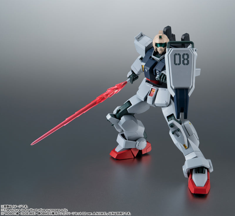 Mobile Suit Gundam The 08th MS Team Bandai Robot Spirits Side MS 08th MS Squadron Optional Parts Set 02 Ver. A.N.I.M.E.