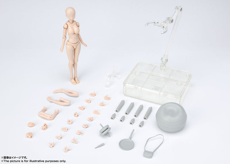 Bandai S.H.Figuarts Body-chan -Kentaro Yabuki- Edition DX Set (Pale Orange Color Ver.)