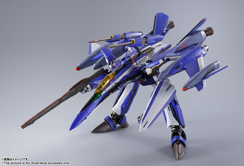 Macross Delta Movie: Absolute Live!!!!!! Bandai DX Chogokin YF-29 Durandal Valkyrie (Maximilian Jenius' Fighter) Full Set Pack