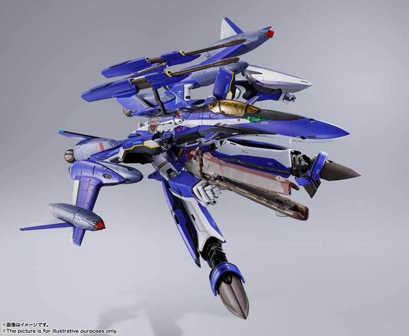 Macross Delta Movie: Absolute Live!!!!!! Bandai DX Chogokin YF-29 Durandal Valkyrie (Maximilian Jenius' Fighter) Full Set Pack