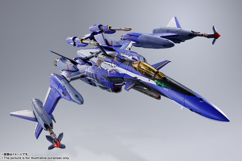 Macross Delta Movie: Absolute Live!!!!!! Bandai DX Chogokin YF-29 Durandal Valkyrie (Maximilian Jenius' Fighter) Full Set Pack