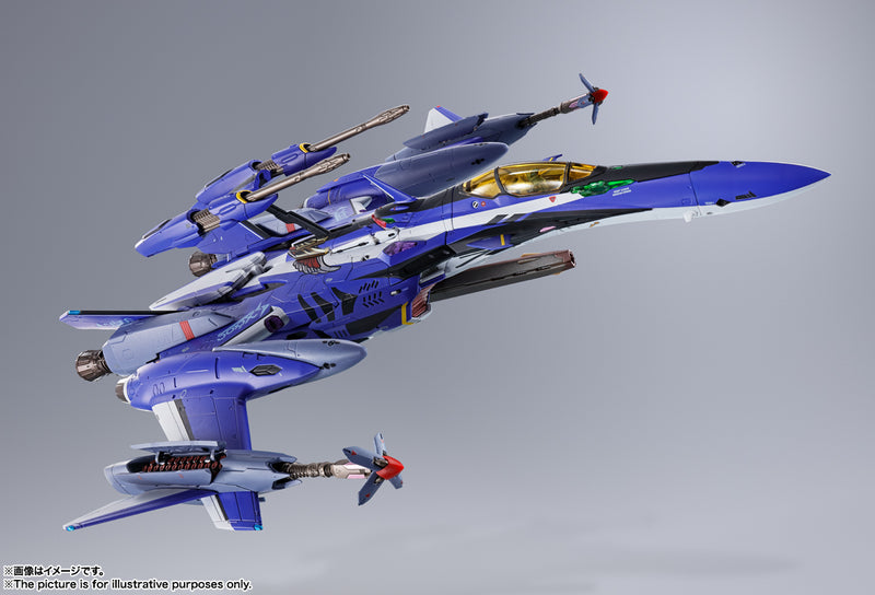 Macross Delta Movie: Absolute Live!!!!!! Bandai DX Chogokin YF-29 Durandal Valkyrie (Maximilian Jenius' Fighter) Full Set Pack