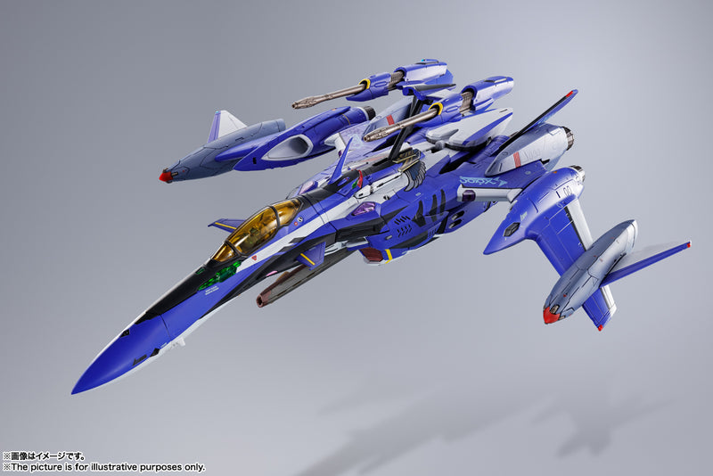 Macross Delta Movie: Absolute Live!!!!!! Bandai DX Chogokin YF-29 Durandal Valkyrie (Maximilian Jenius' Fighter) Full Set Pack