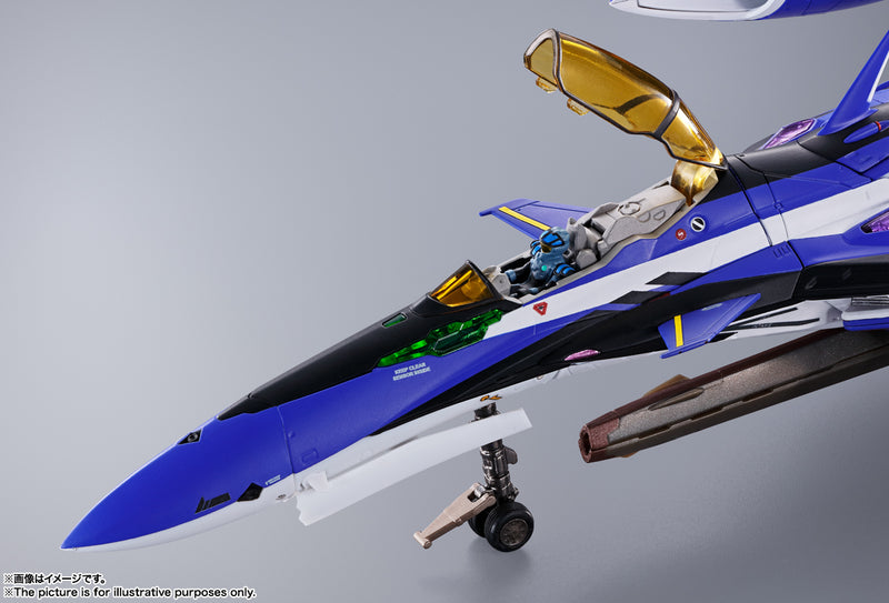 Macross Delta Movie: Absolute Live!!!!!! Bandai DX Chogokin YF-29 Durandal Valkyrie (Maximilian Jenius' Fighter) Full Set Pack