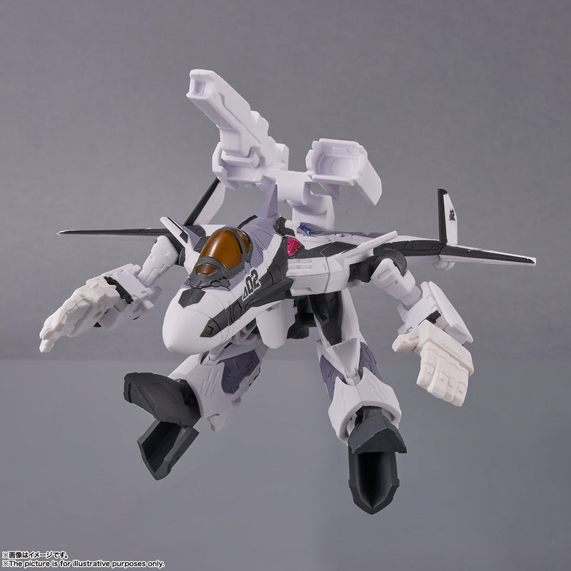 Macross Delta Bandai TINY SESSION VF-31F Siegfried (Messer Ihlefeld Fighter) with Kaname Buccaneer(JP)
