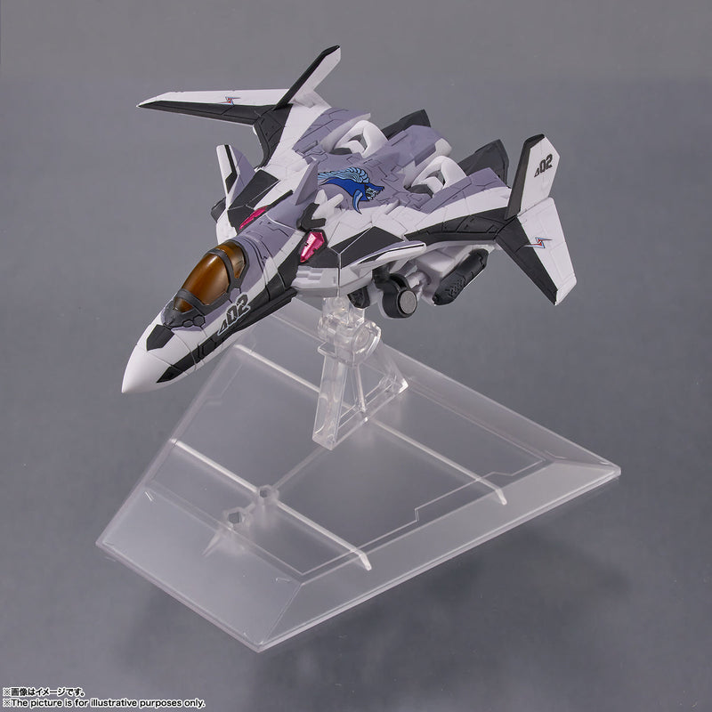 Macross Delta Bandai TINY SESSION VF-31F Siegfried (Messer Ihlefeld Fighter) with Kaname Buccaneer(JP)