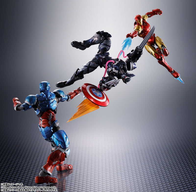 Tech on Avengers Bandai S.H.Figuarts Venom Symbiote Wolverine(JP)