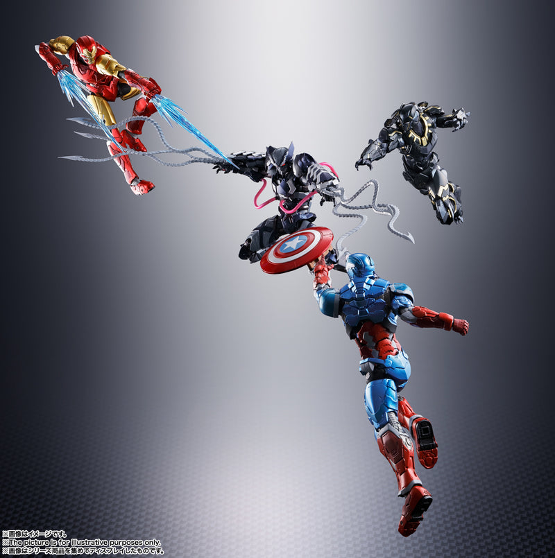 Tech on Avengers Bandai S.H.Figuarts Venom Symbiote Wolverine(JP)