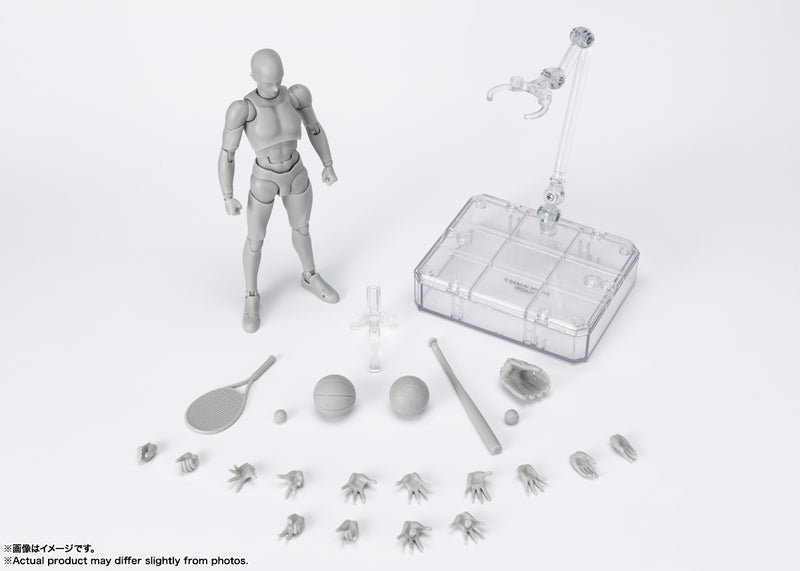 Bandai S.H.Figuarts Body-kun -Sports- Edition DX Set (Gray Color Ver.)(JP)