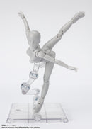 Bandai S.H.Figuarts Body-chan -Sports- Edition DX Set (Gray Color Ver.)(JP)