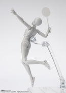Bandai S.H.Figuarts Body-chan -Sports- Edition DX Set (Gray Color Ver.)(JP)