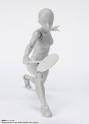 Bandai S.H.Figuarts Body-chan -Sports- Edition DX Set (Gray Color Ver.)(JP)