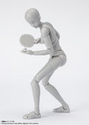 Bandai S.H.Figuarts Body-chan -Sports- Edition DX Set (Gray Color Ver.)(JP)