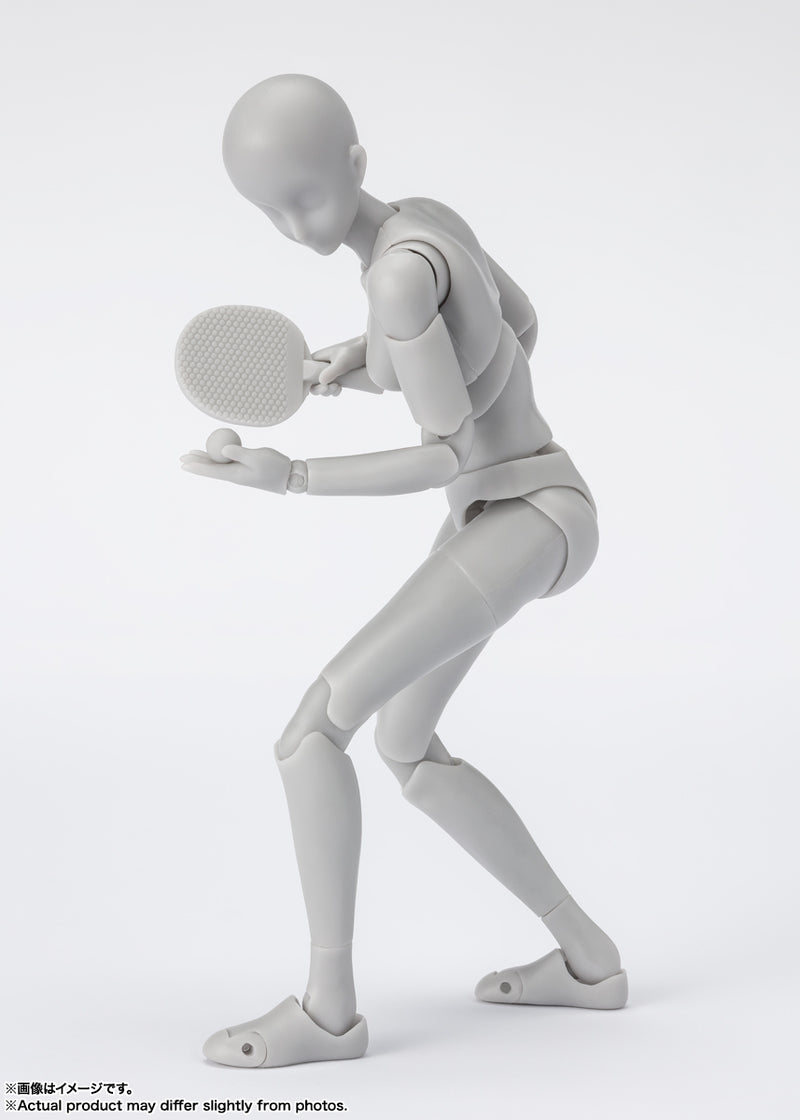 Bandai S.H.Figuarts Body-chan -Sports- Edition DX Set (Gray Color Ver.)(JP)