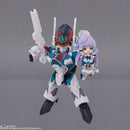 Macross Delta Bandai TINY SESSION VF-31S Siegfried (Arad Molders Custom) with Mikumo Guynemer(JP)
