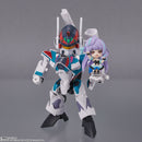 Macross Delta Bandai TINY SESSION VF-31S Siegfried (Arad Molders Custom) with Mikumo Guynemer(JP)