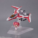 Macross Delta Bandai TINY SESSION VF-31C Siegfried (Mirage Farina Jenius Custom) with Makina Nakajima(JP)