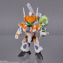 Macross Delta Bandai TINY SESSION VF-31E Siegfried (Chuck Mustang Custom) with Reina Prowler(JP)