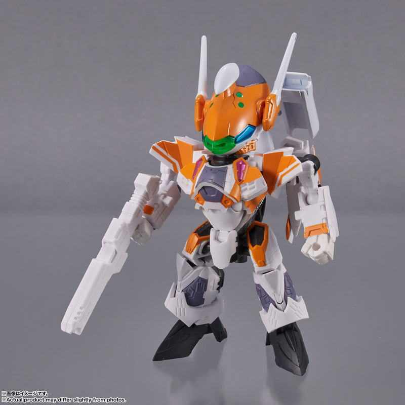 Macross Delta Bandai TINY SESSION VF-31E Siegfried (Chuck Mustang Custom) with Reina Prowler(JP)