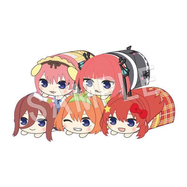 The Quintessential Quintuplets Season 2 Chugai Mining x Sanrio Characters Mochikororin Plush Mascot(1 Random)