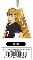 Haikyu!! Takaratomy Arts Initial Acrylic Key Chain 09 Miya Atsumu IAK