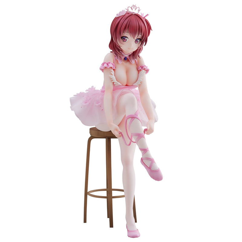 Anmi Illustration UNION CREATIVE Flamingo Ballet Company Red Hair Girl