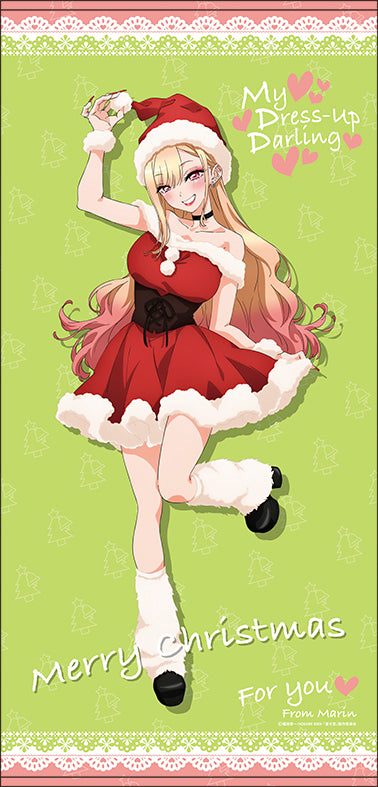 My Dress-Up Darling Movic Greeting Set Marin & Christmas (Acrylic Figure, Big Towel, Postcard)
