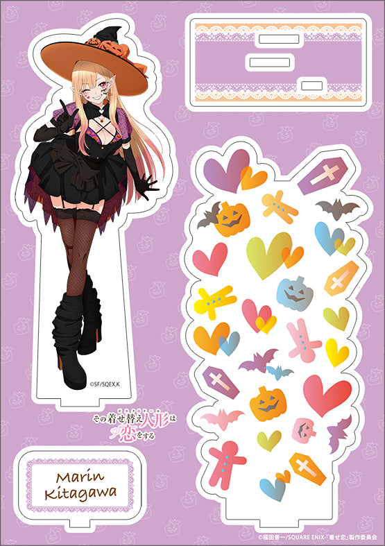 My Dress-Up Darling Movic Greeting Set Marin & Halloween (Acrylic Figure, Big Towel, Postcard)