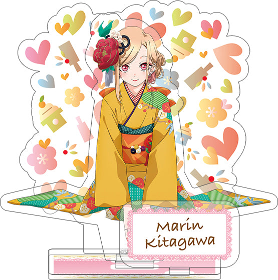 My Dress-Up Darling Movic Greeting Set Marin & New Year (Acrylic Figure, Big Towel, Postcard)