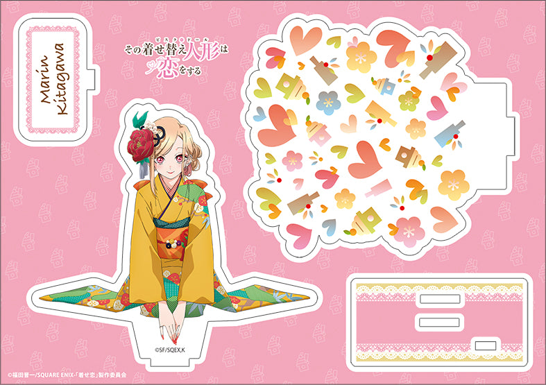 My Dress-Up Darling Movic Greeting Set Marin & New Year (Acrylic Figure, Big Towel, Postcard)