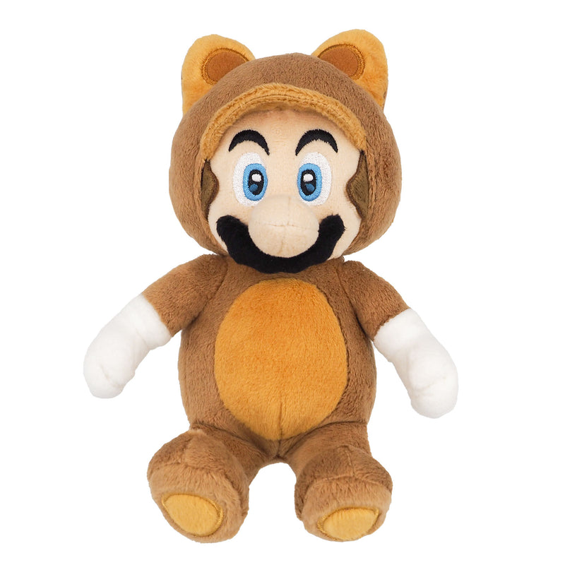 Super Mario 3D Land Sanei-boeki Plush Tanooki Mario (S Size)