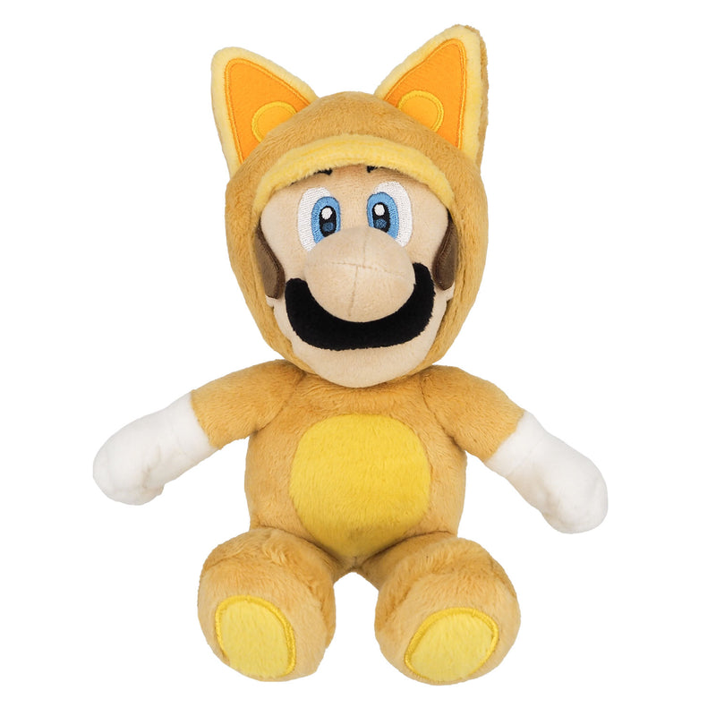 Super Mario 3D Land Sanei-boeki Plush Kitsune Luigi (S Size)