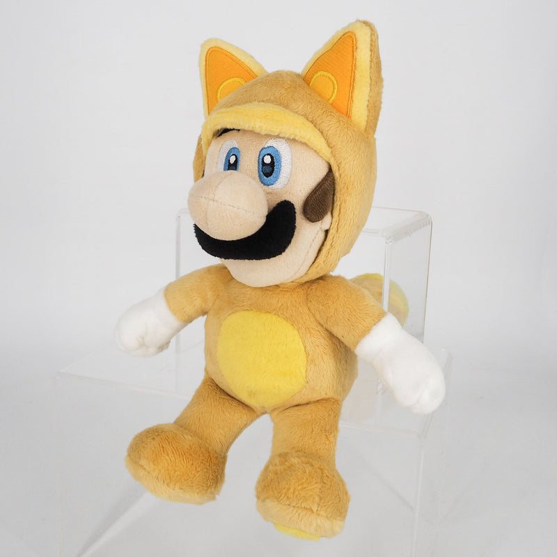 Super Mario 3D Land Sanei-boeki Plush Kitsune Luigi (S Size)