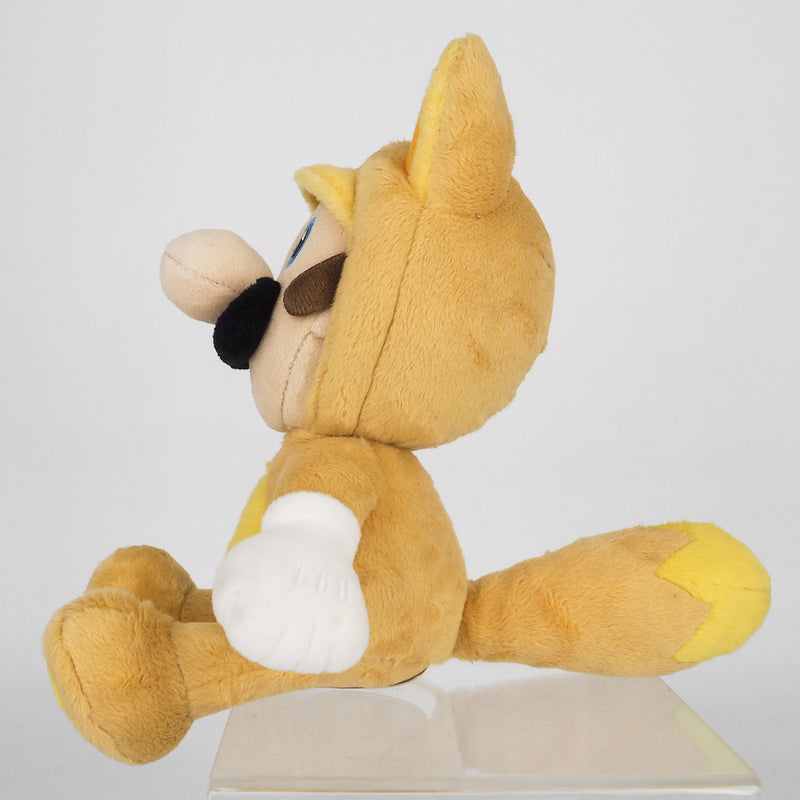 Super Mario 3D Land Sanei-boeki Plush Kitsune Luigi (S Size)