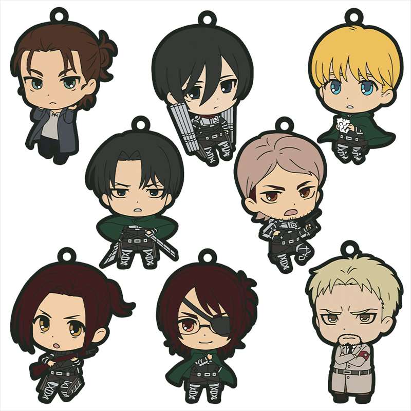 Attack on Titan azumaker Rubber Strap Collection Vol. 3 (1 Random)