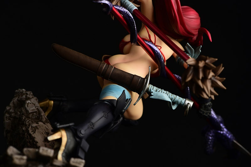 FAIRY TAIL OrcaToys Erza Scarlet the knight ver. .another color Black Armor