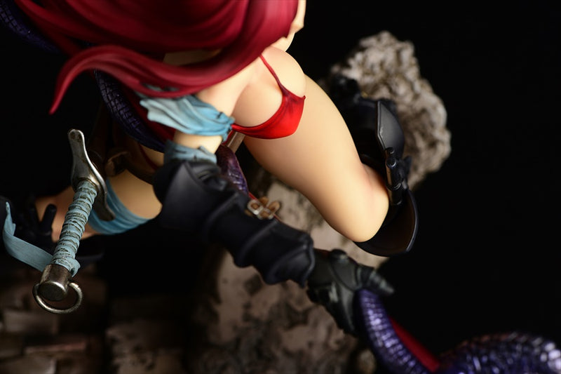 FAIRY TAIL OrcaToys Erza Scarlet the knight ver. .another color Black Armor